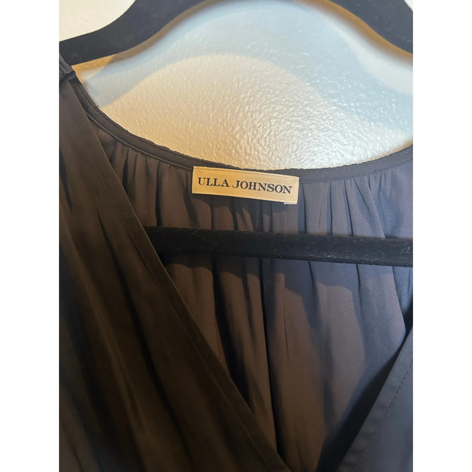 Ulla Johnson Black Long Sleeve Mini Dress Size 2 Mini Formal Party - Image 3