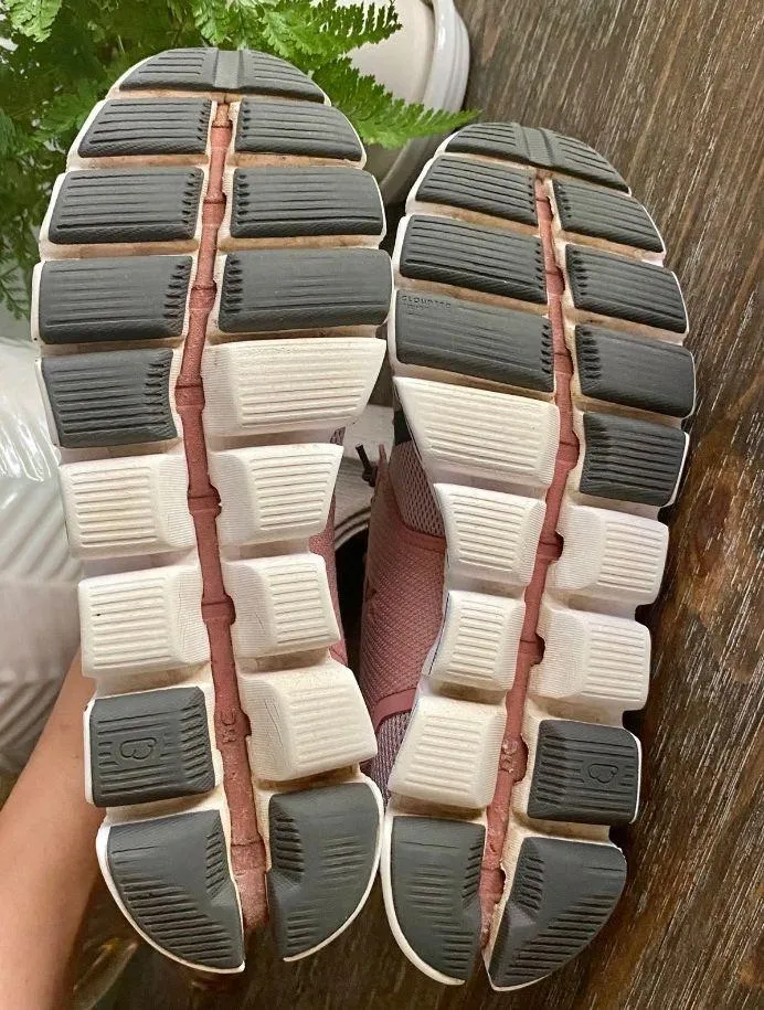 On Running Womens 70/30 Mesh Dustrose Quartz Trainers 8.5 US - Image 10