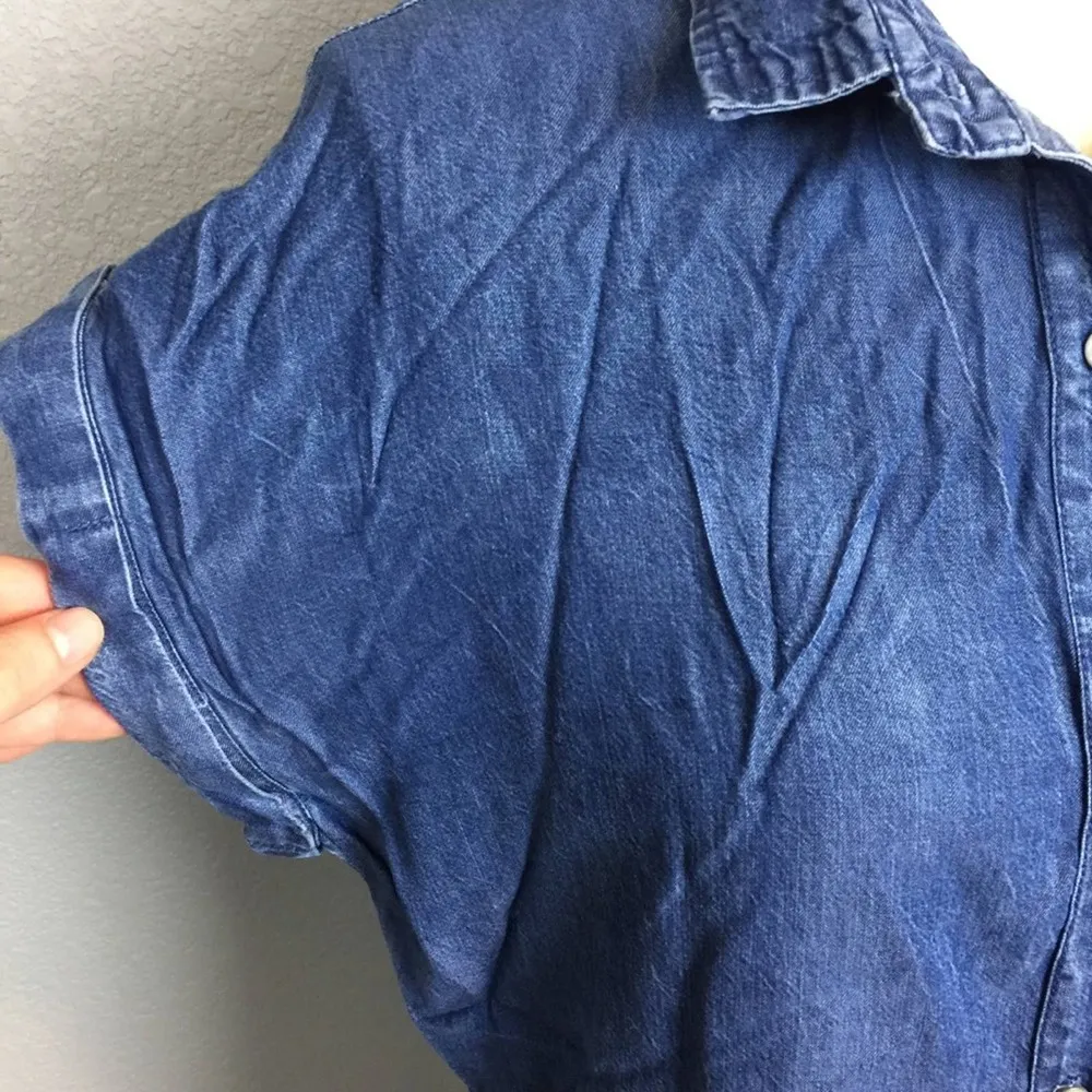 •Just Living• Chambray Button Down - Image 3