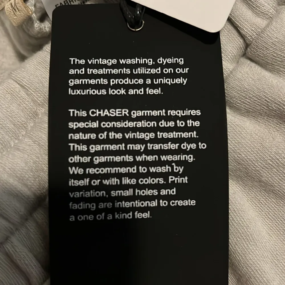 Zuma Cotton Terry Wide Leg Joggers 33” Color Greystone Size M NWT - Image 10