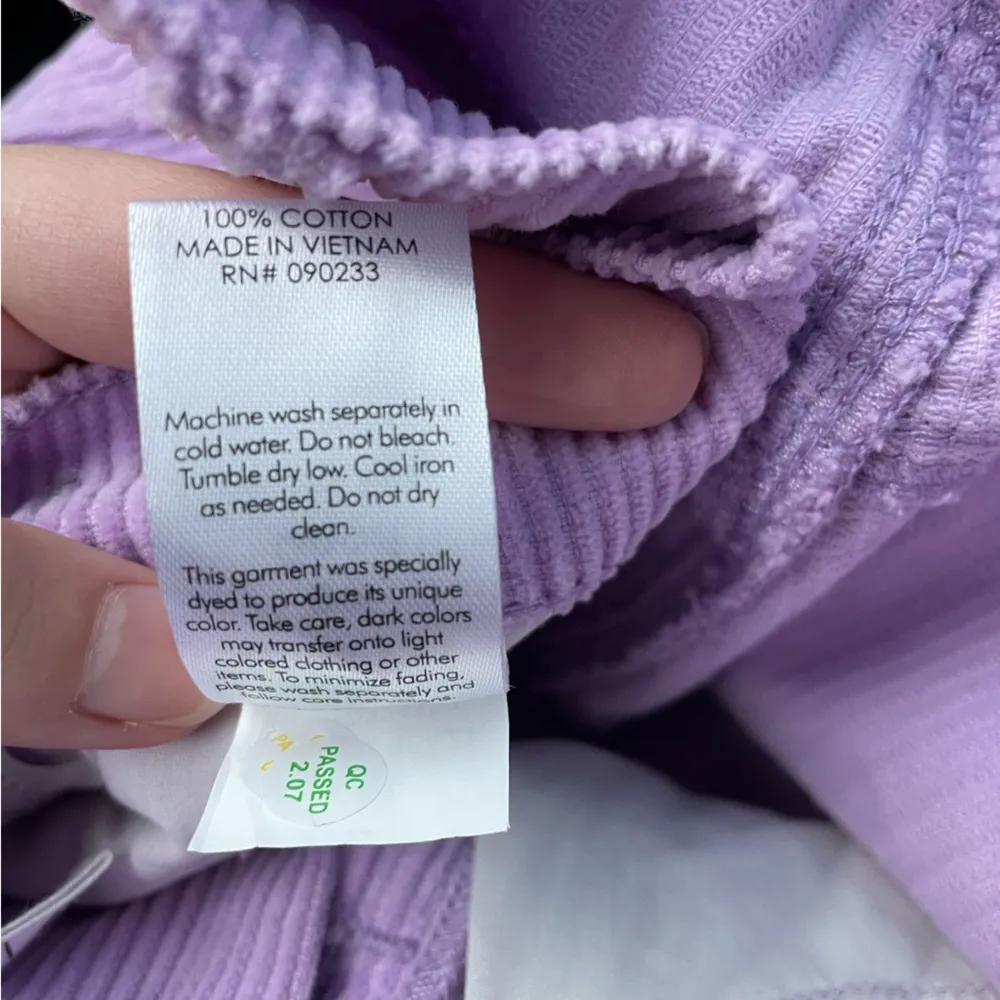 Pacsun Lilac corduroy high waist flare jeans - Image 7