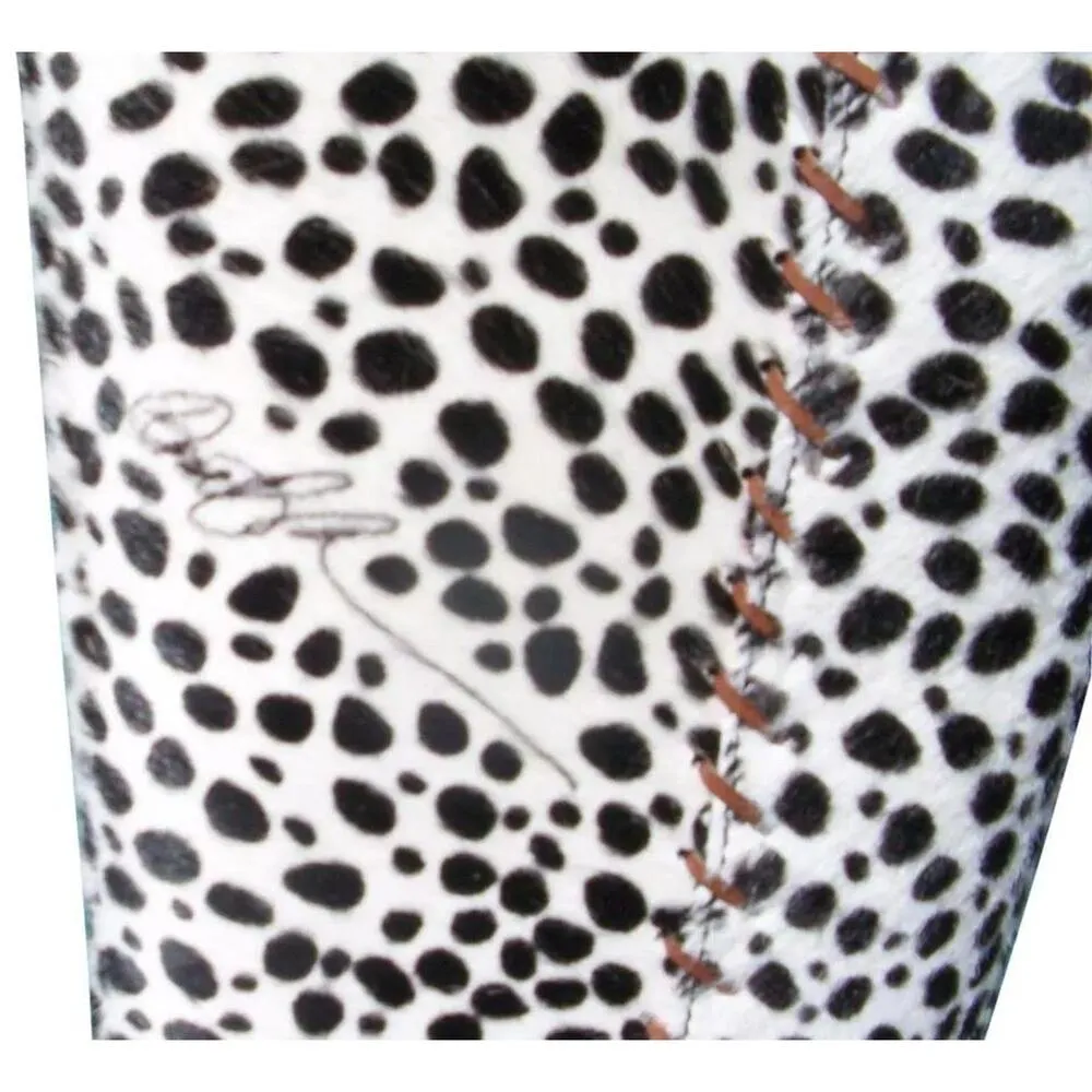 Donald Pliner Western Couture Boot New Chitta Hair Calf Leather New $950 NWT Black Size 5.5 - Image 11