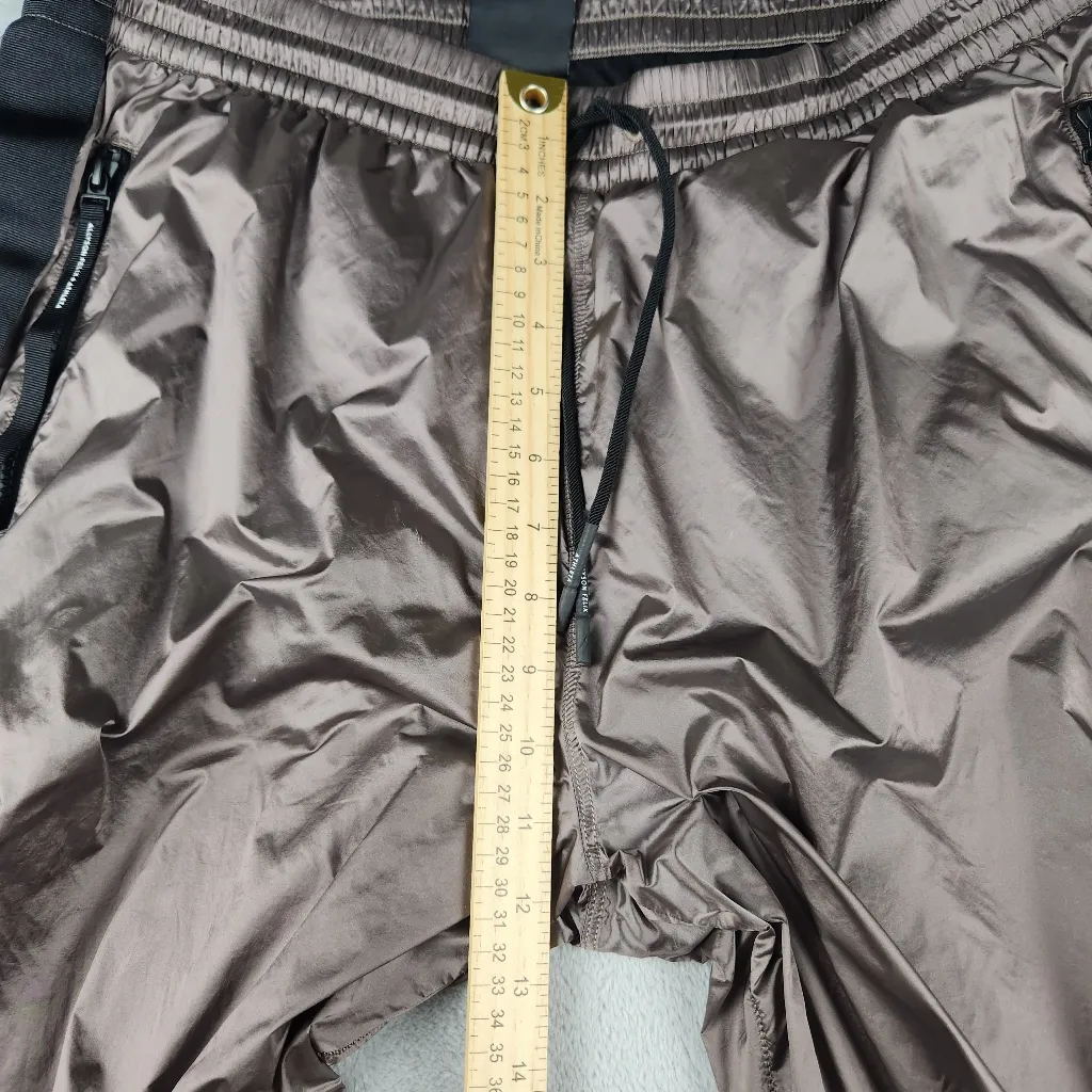 Athleta + Allyson Felix Legend Luxe Track Pants Flora Mauve Metallic Size Large - Image 7