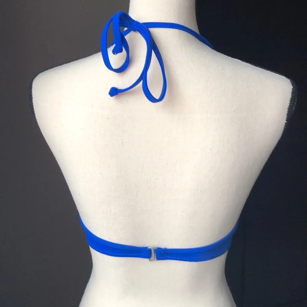 Gilly Hicks | Blue Swimsuit Top - Image 3