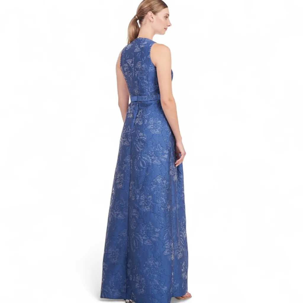 ADELAIDE WALK THRU JUMPSUIT NWT SZ 10 Blue - Image 2