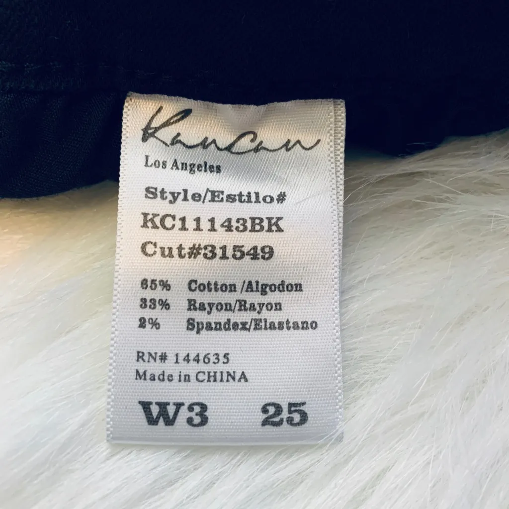 Kancan super distressed shorts. Black Size 25 - Image 6