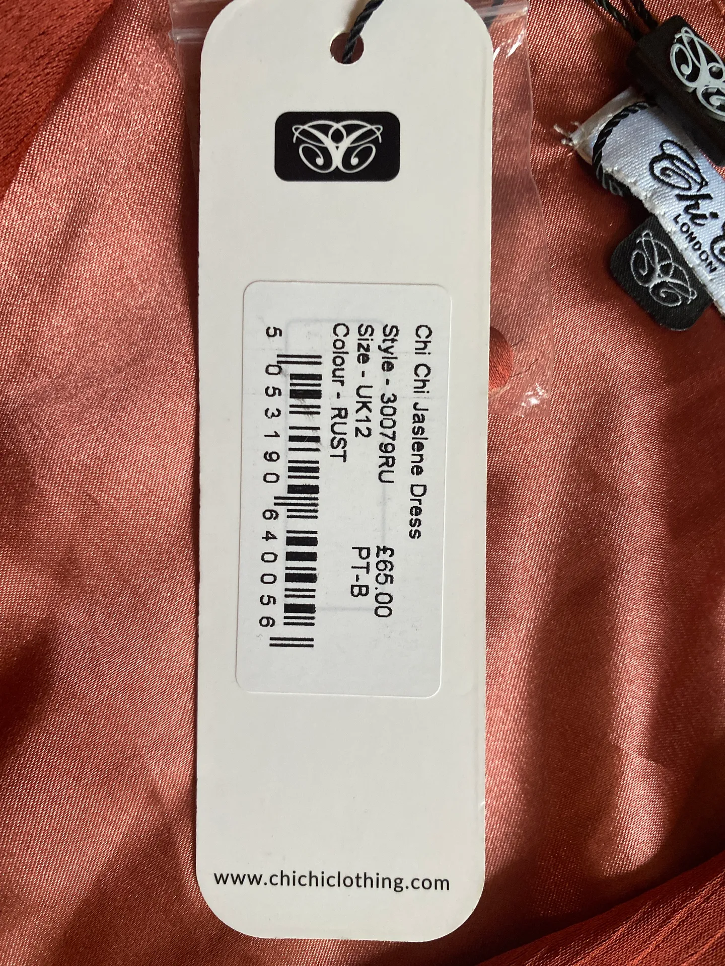 Chi Chi London Red Jaslene Dress - Image 5