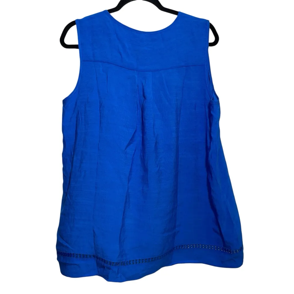 NWT NY COLLECTION Royal Blue Tank Top - 1X - Image 2