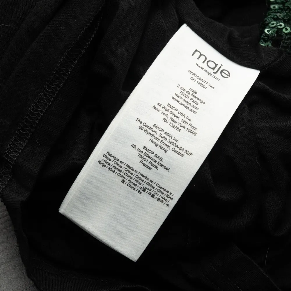 Maje  - Green Sequin Romper. - Image 14