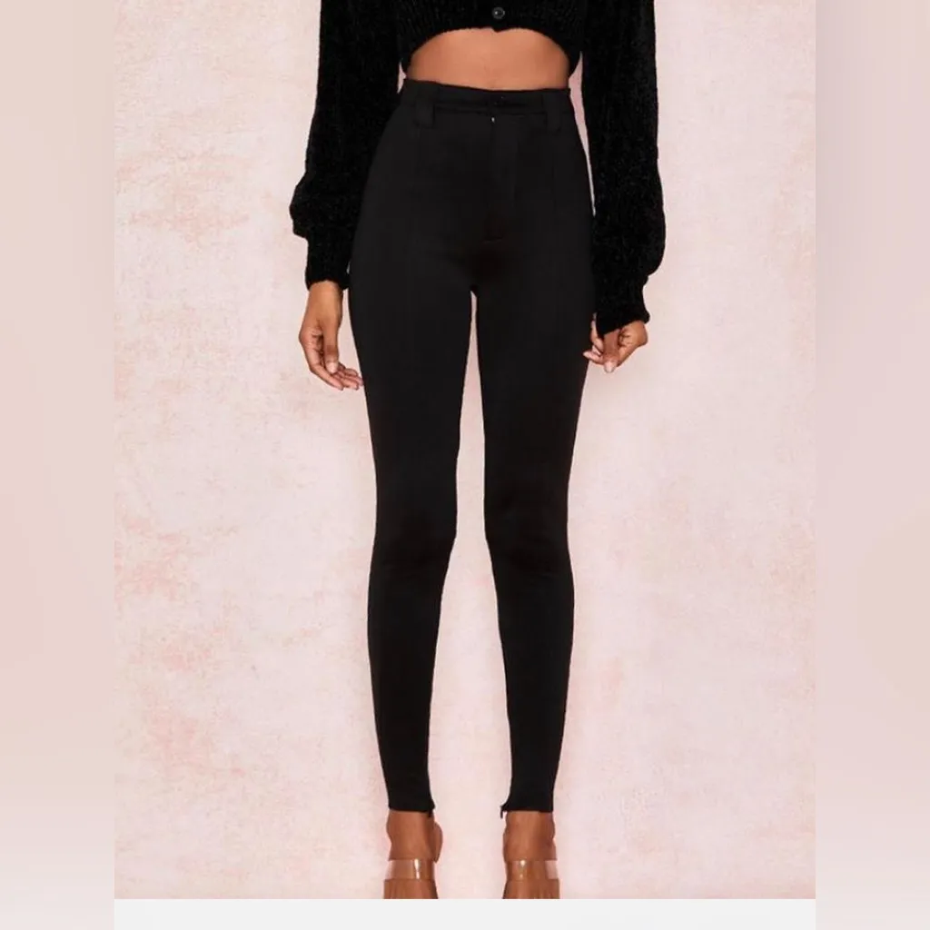 House of CB HELENE BLACK SKINNY JERSEY Sz Large‎ NWT - Image 12