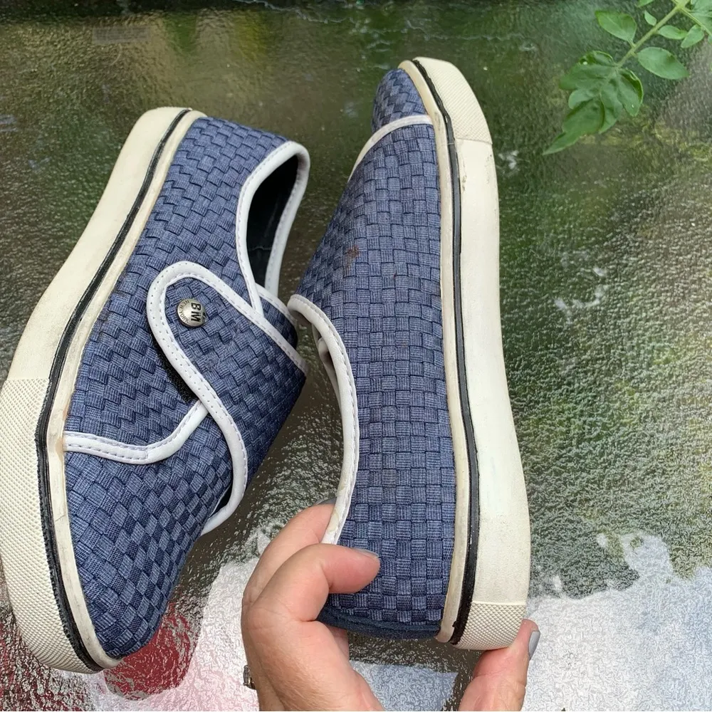 Bernie Mev Comfort Sneakers Shoes Blue - Light Jeans Color Size 6.5 EU 37 - Image 6