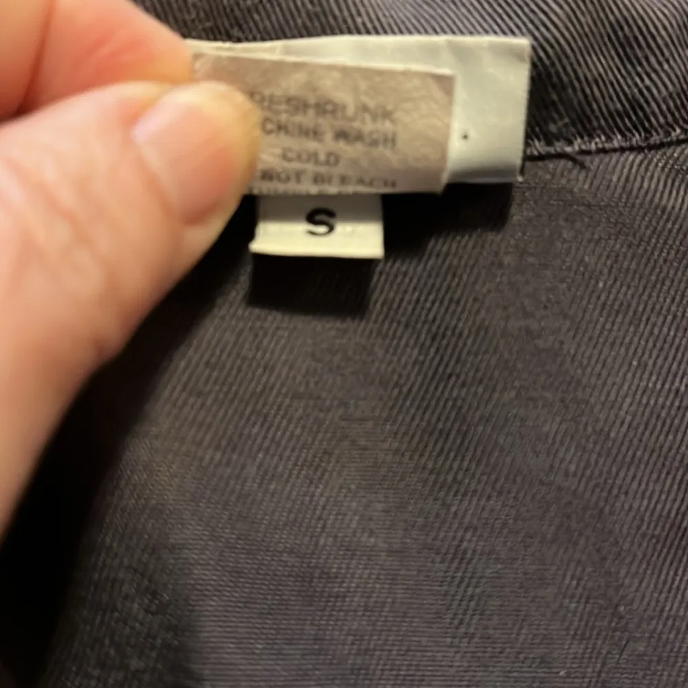 Clothes To Live In. Size small long sleeve button down shirt in purple. - Image 3