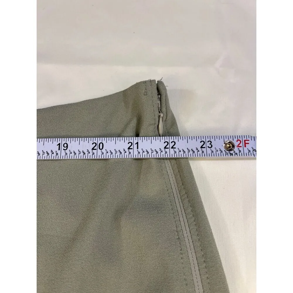 Abercrombie and Fitch womens sage green High - Image 5