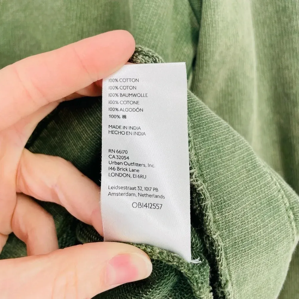 Anthropologie Pilcro Split-Hem Tunic Top in Moss Green Size XXS - Image 11