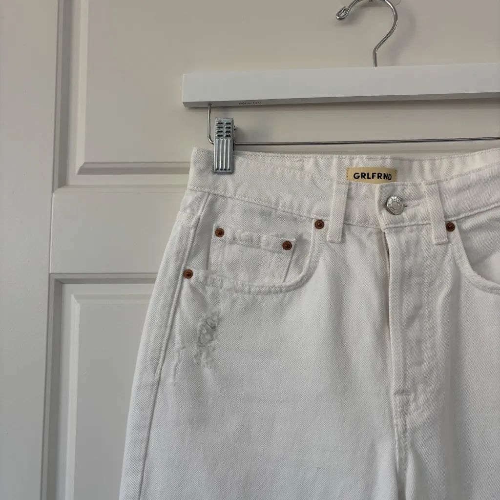 GRLFRND Karolina High Rise Straight Crop Jeans Brentwood - Image 11