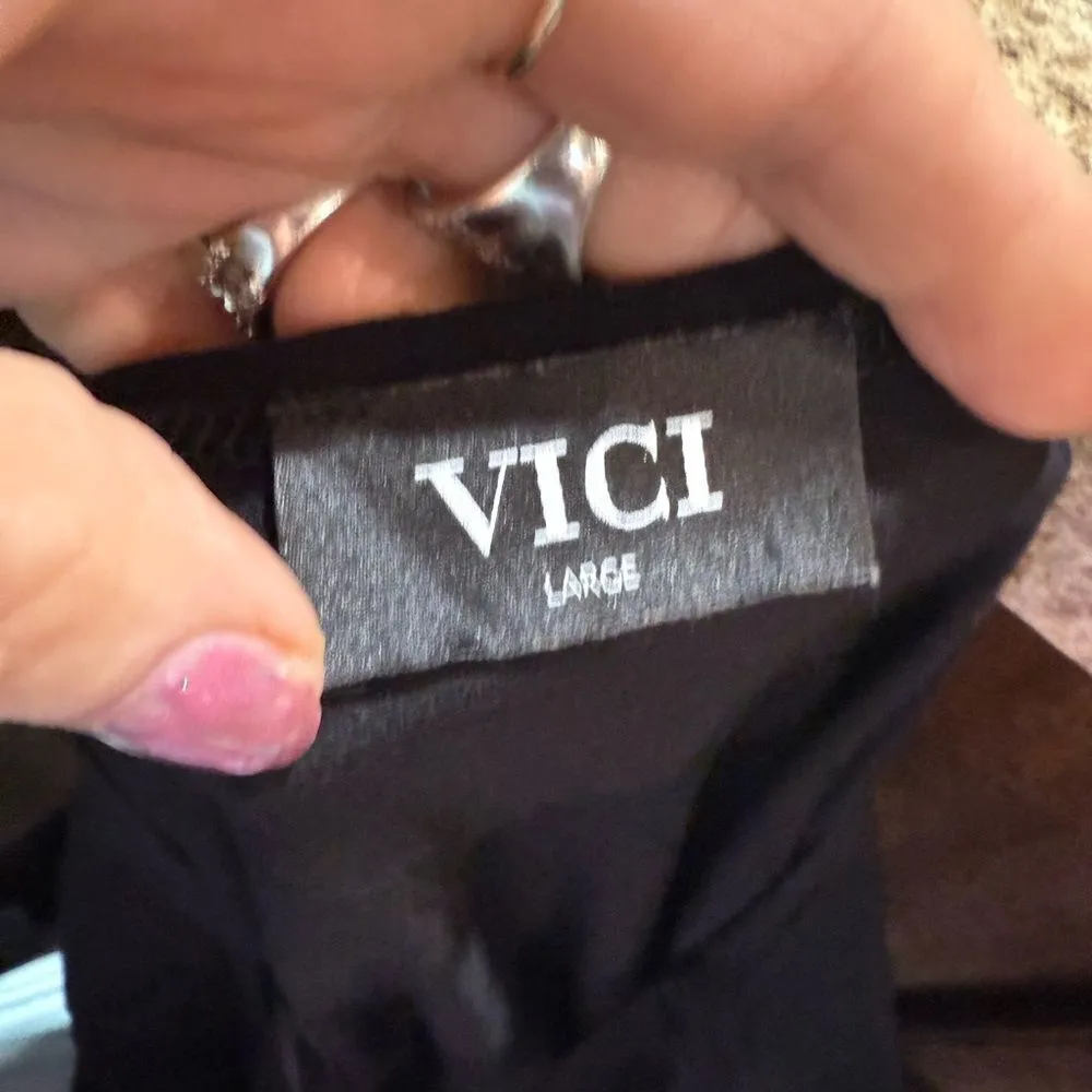 Vici Black Oversized Long Sleeve Sweatshirt - Image 5