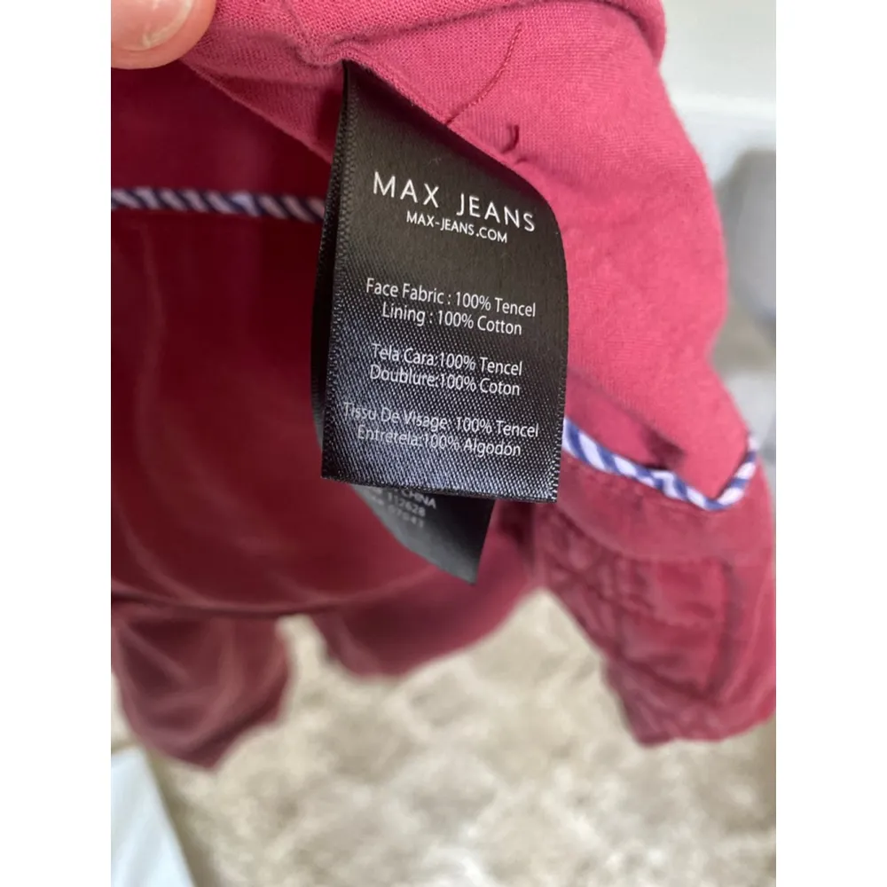 Max Jeans Zip Moto Jacket Pockets Autumn Fall Winter City Streetwear Boho Travel - Image 7