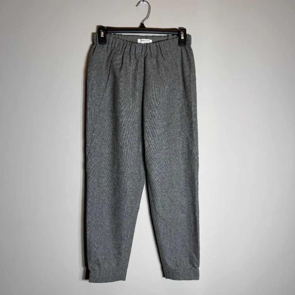 Aritzia Babaton Dexter Wool Cropped Trouser Dress Pants Women's XS Gray NWOT - Image 5