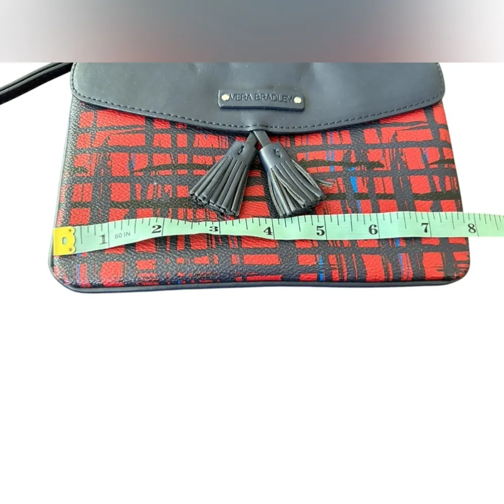 Vera Bradley  Women's Tassel Wristlet Plaid‎ Multicolor Wallet - Image 2