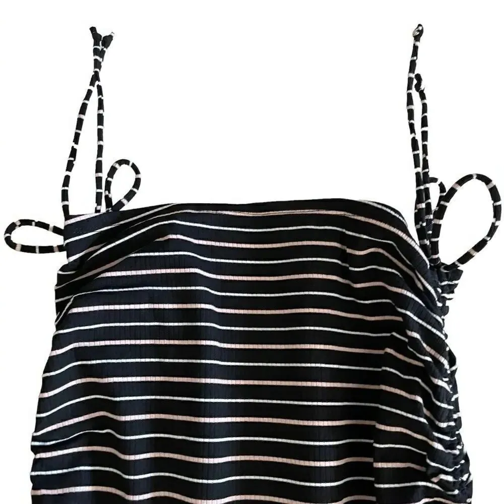 Nordstrom ABOUND Raincheck Ruched Side Dress Bodycon Mini Dress Black M - Image 5