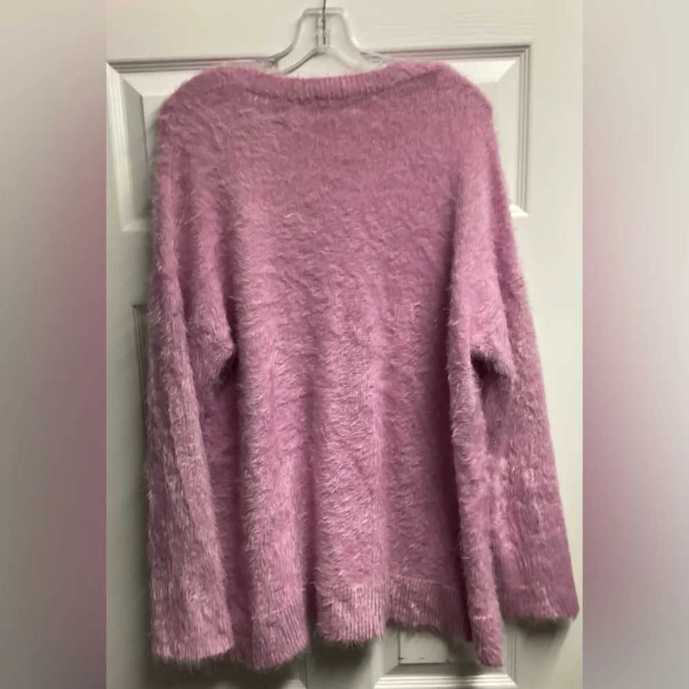 Show Me Your Mumu Cozy Forever Pink Oversized Soft/fuzzy Sweater Size Large - Image 6