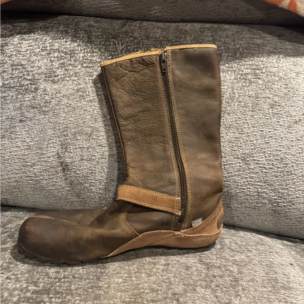 Women’s Merrell Grip Weatherproof Brown Boots Size 8.5 - Image 7