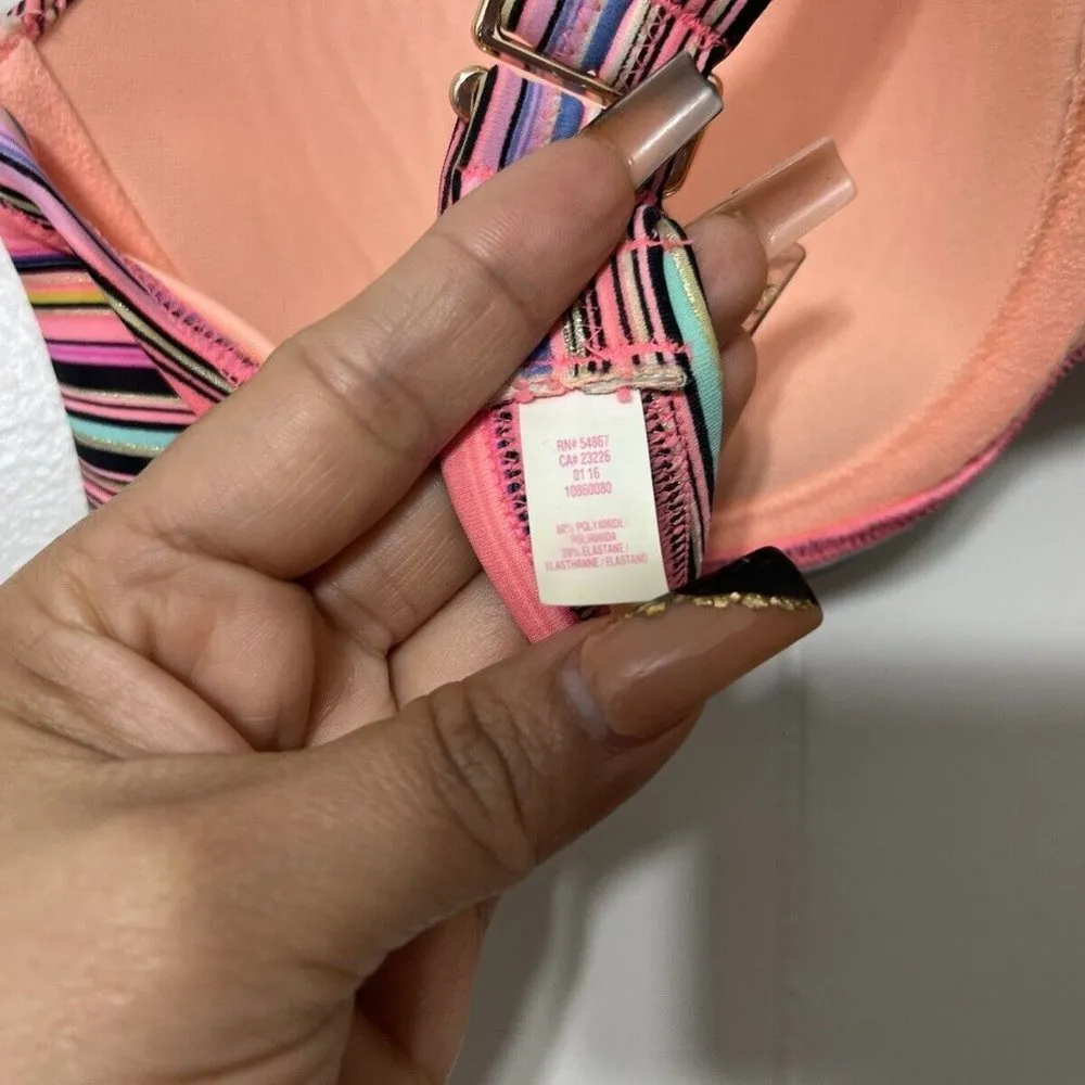 Victoria’s Secret The Flirt Ruched Bandeau Bikini Underwire Top - Image 5