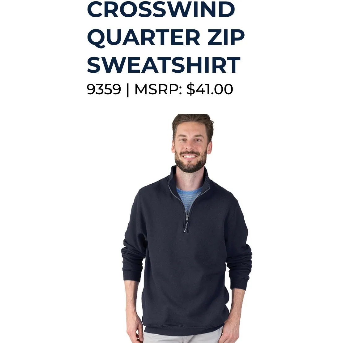 Charles River Unisex Hoodie XL Navy - Image 6