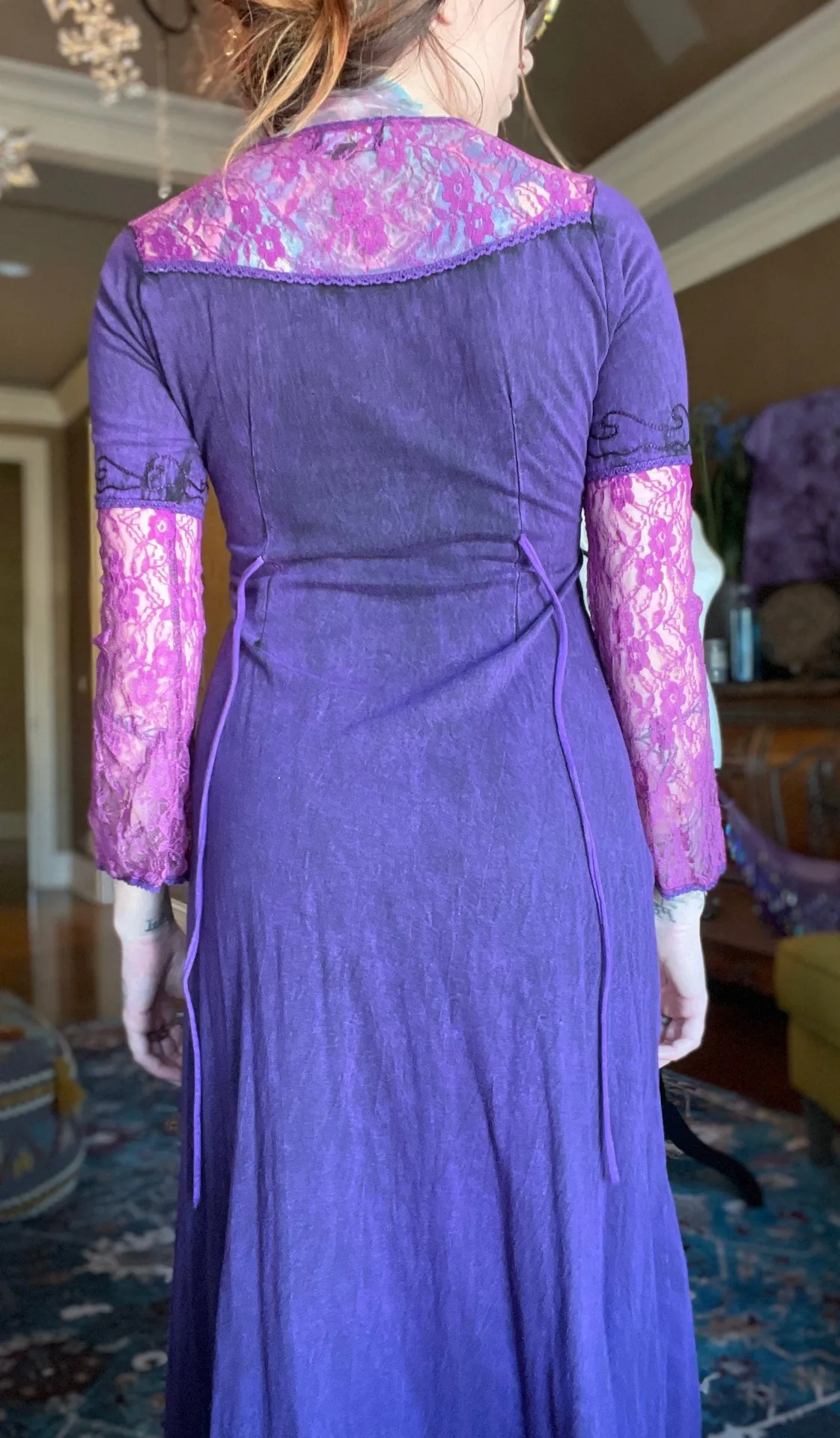 Royal Purple Dress Fairy Vibes - Image 6