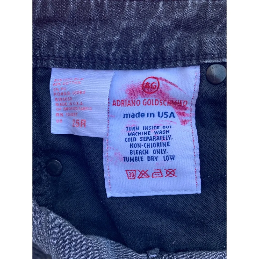 AG Adriano Goldschmied Catwalk Straight Leg Jeans 25R - Image 5