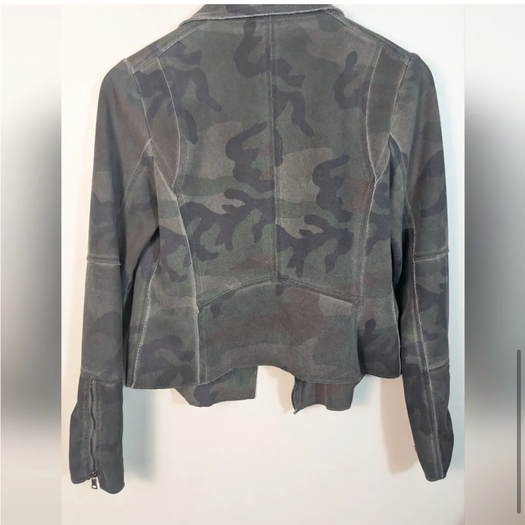 Anthropologie - Marrakech Camo Sueded Moto Jacket XS - Image 8