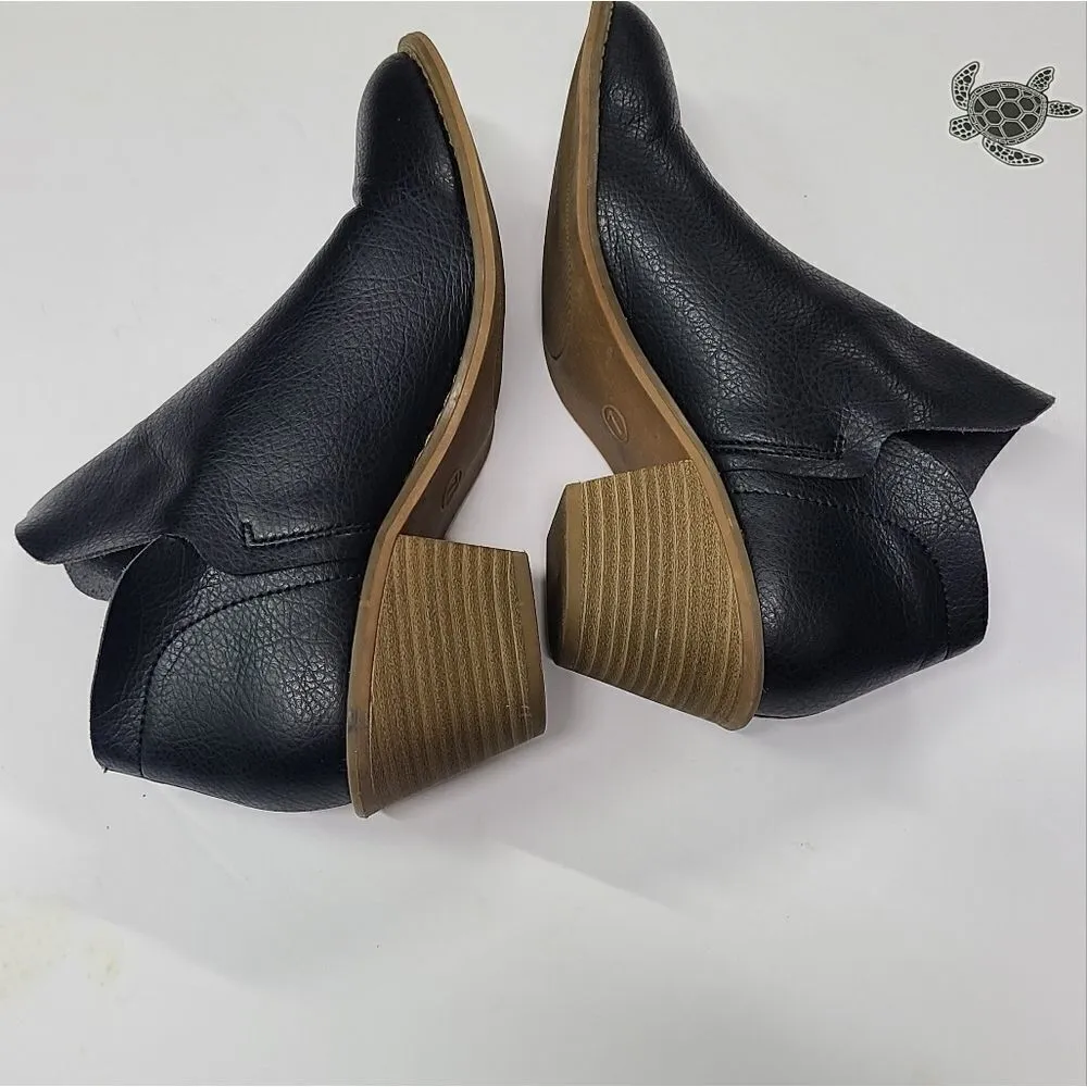 Universal Thread Women's Ankle Booties in Black Size 7 - Image 2