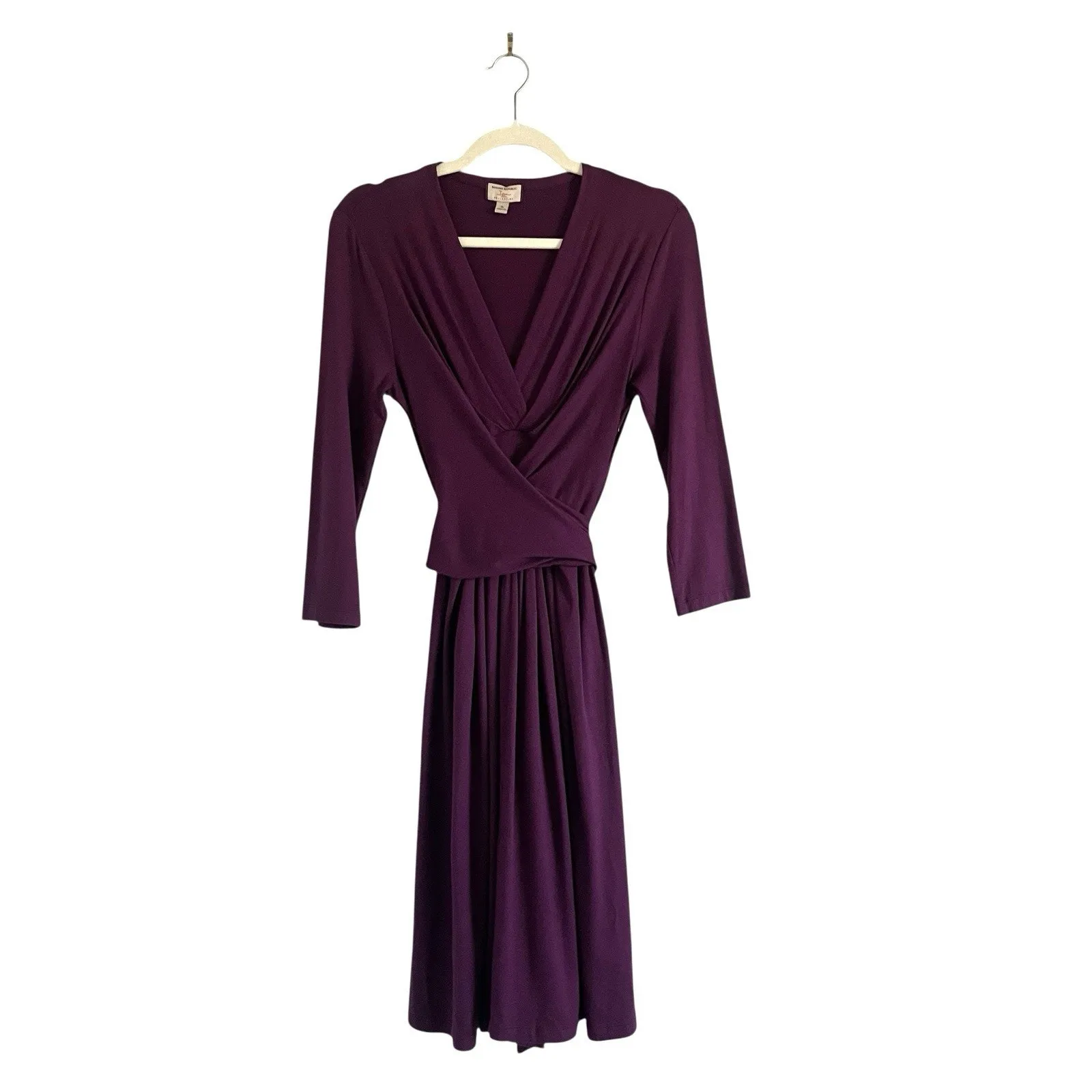 Banana Republic X Issa London wrap dress Sz Small vampire diaries Elena Gilbert - Image 3