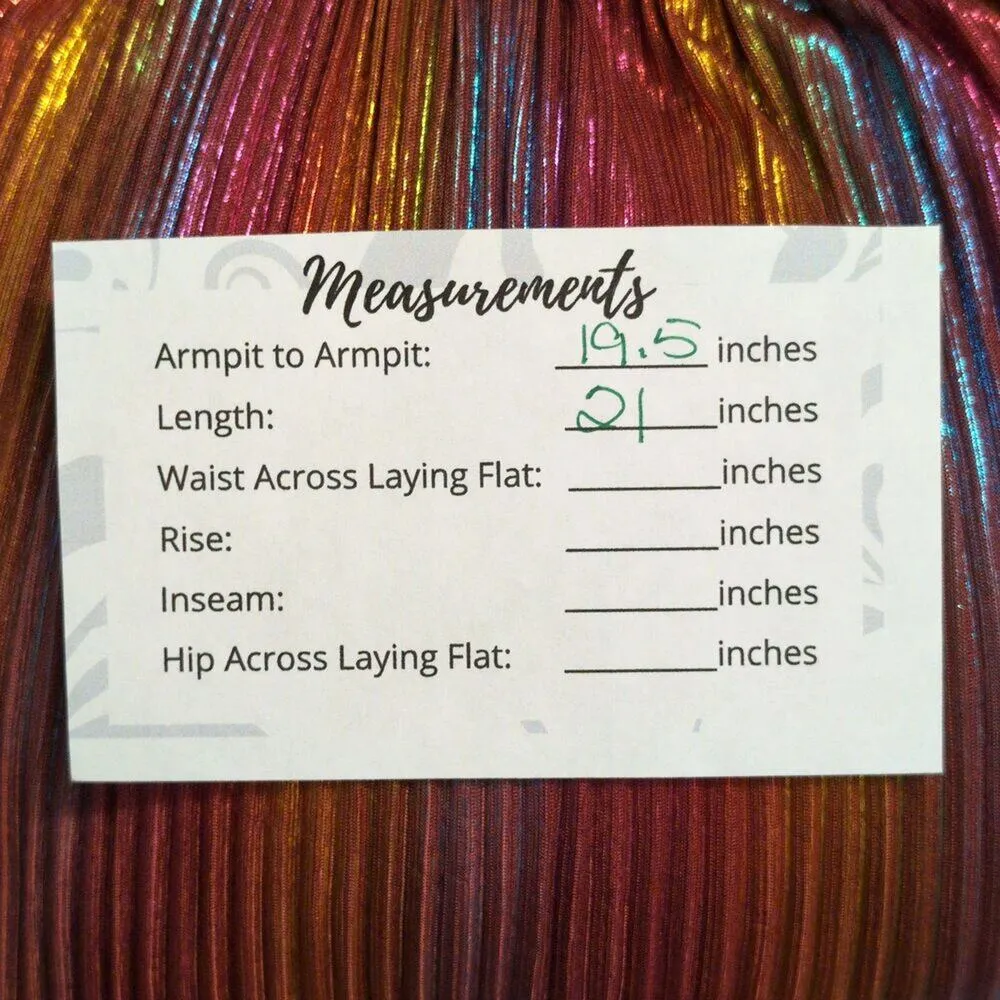 BURU Multicolor Metallic Striped Ruffled Sleeve Blouse Size XS S Blue - Image 8