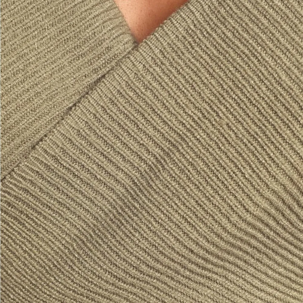 NWT LULUS Modena Sage Green Dolman Sleeve Bodycon Sweater Dress - Image 5