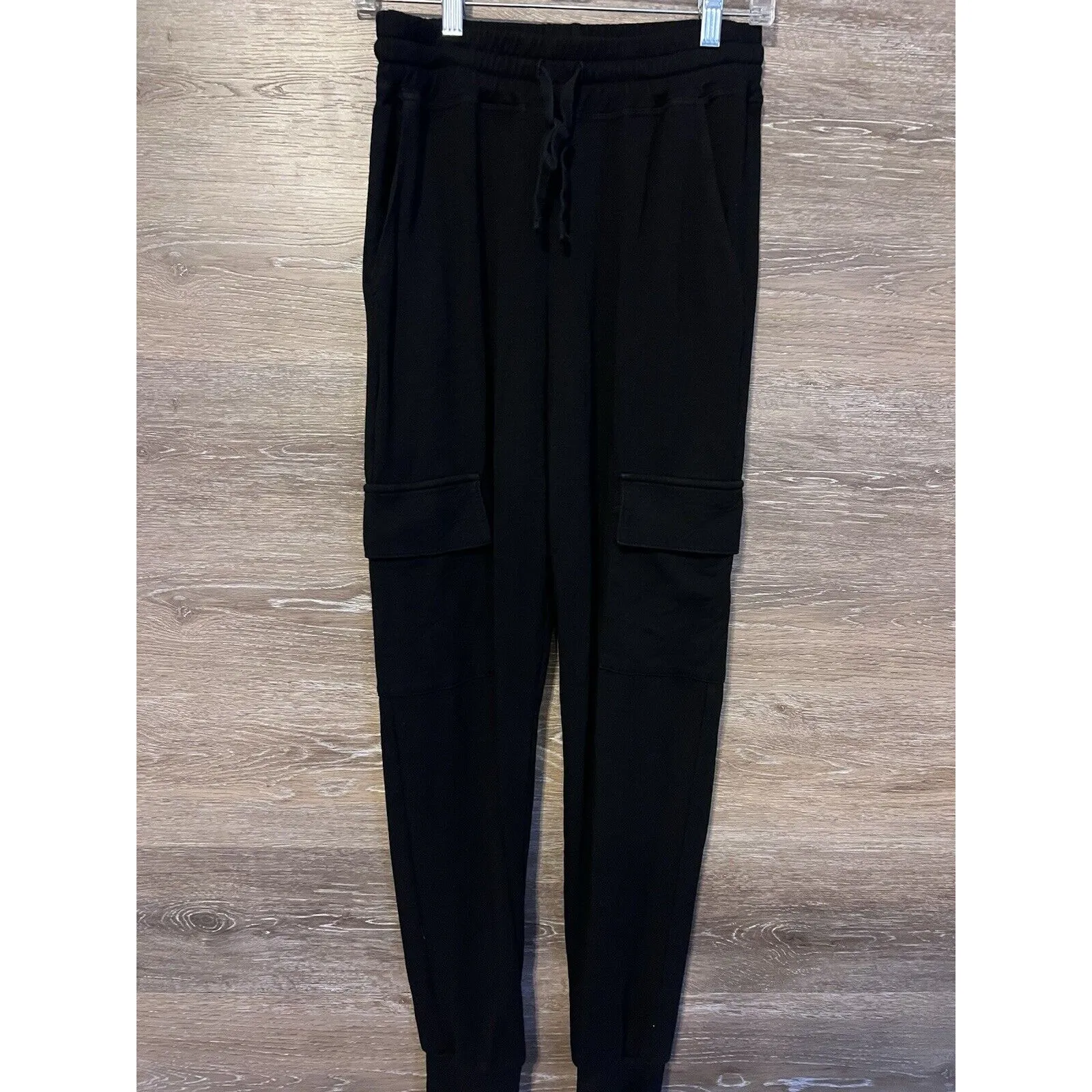 SUNDRY for Evereve Women Black Everyday Jogger Sweatpants 1 Small Comfortable - Image 4