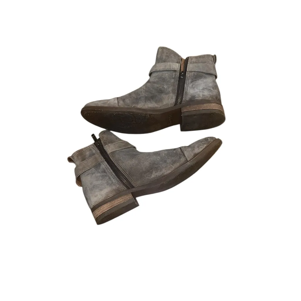 Born Stylish Brown Leather Ankle Boots 8 - Image 4