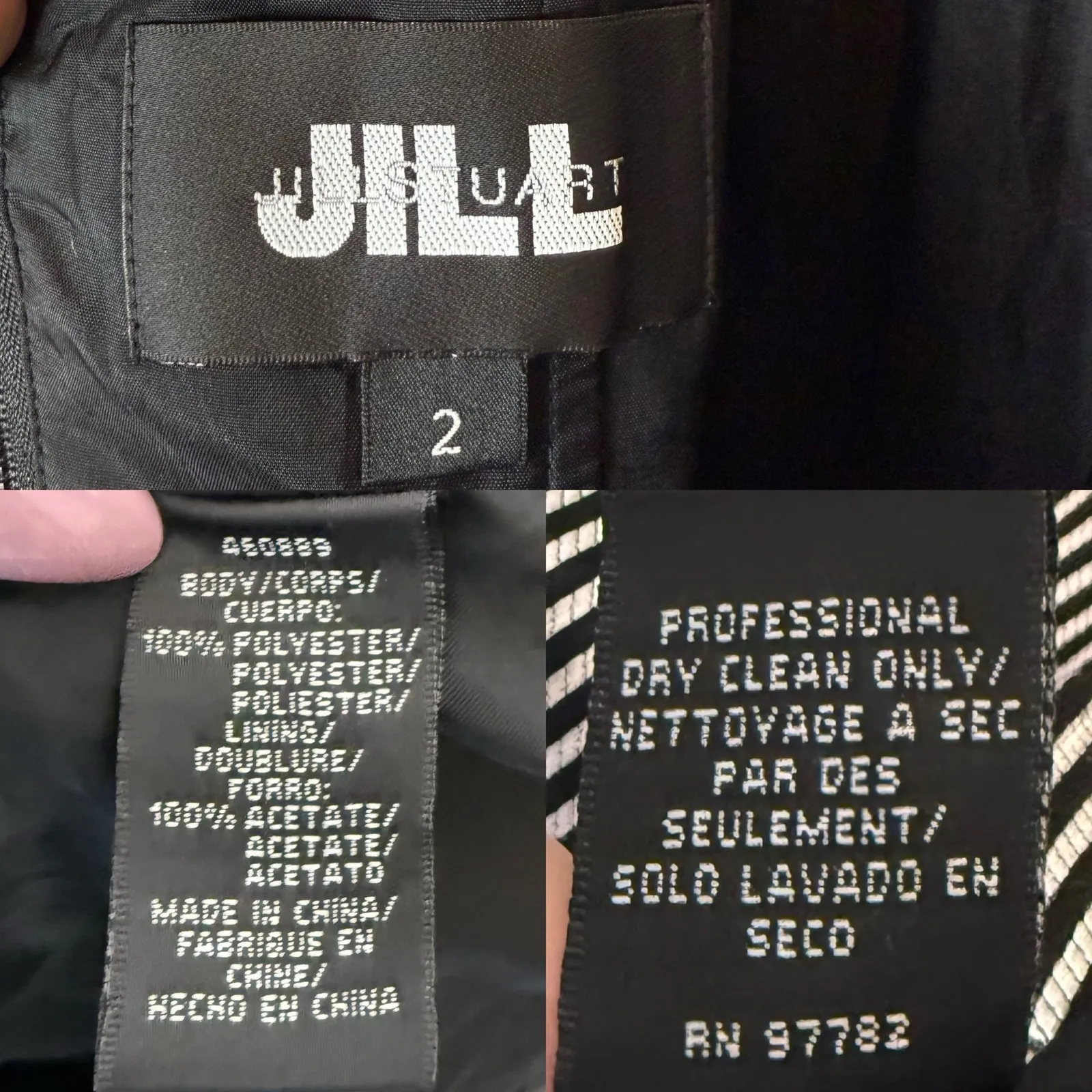 Jill Stuart Strapless Corset Jacquard Stripe Mini Dress - Image 7