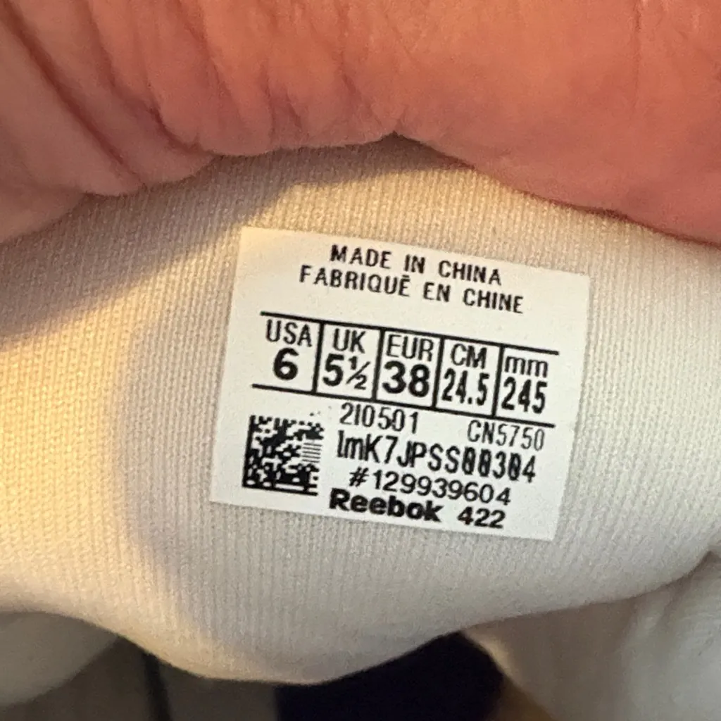 Reebok “Freestyle” Classic Purple and White High-Tops - Image 5