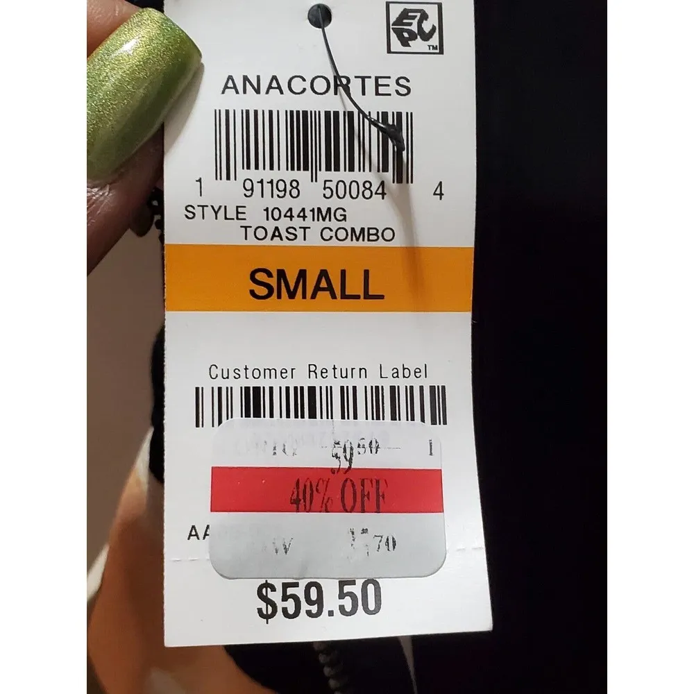 Material Girl Women's Multicolor Polyester Strappy Knee Length Dress Size Small - Image 7