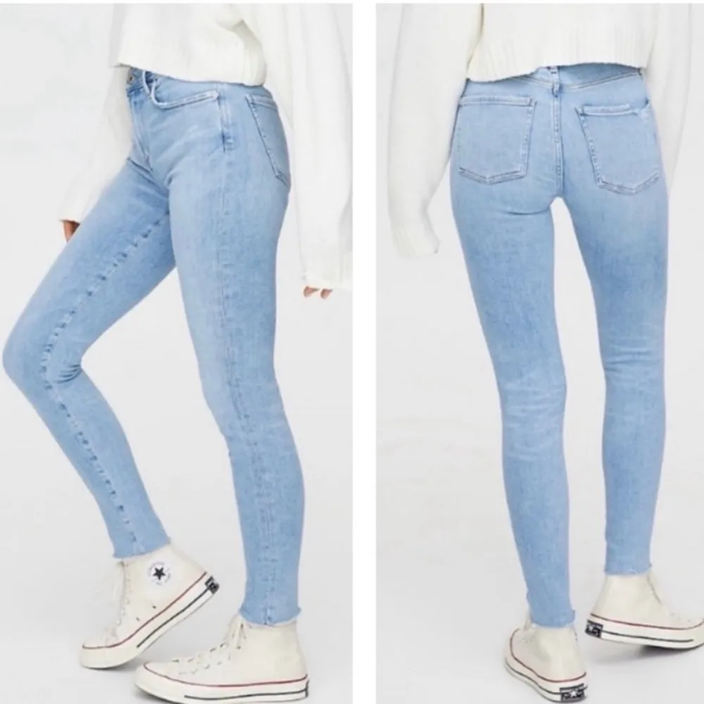 Agolde Sophie Mid Rise Skinny Ankle Jeans In Facet Size 23 - Image 2
