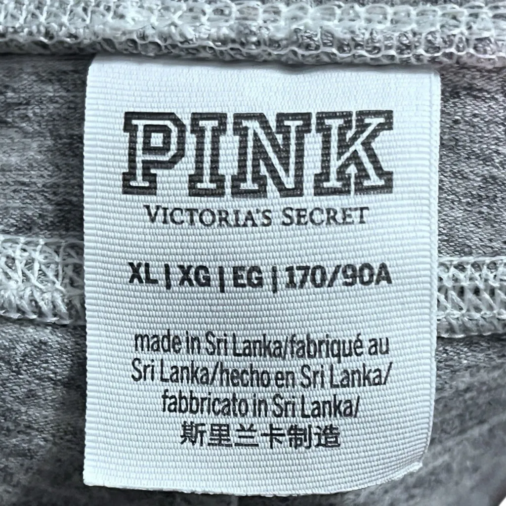 Victoria’s‎ Secret VS Pink Heather Gray Leggings Size Medium Athleisure athletic - Image 3