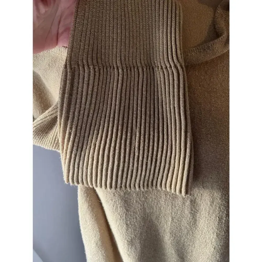 Vince Camuto Gold metallic sparkle Sweater‎ - Image 5