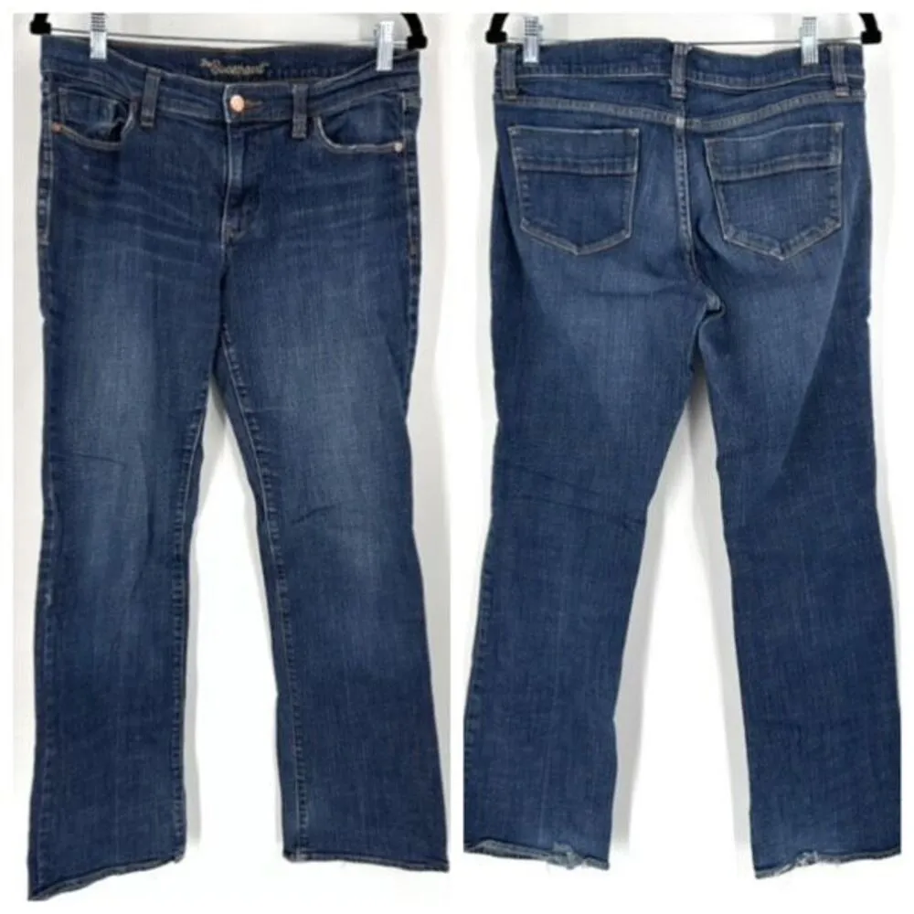 Vintage 90s Old Navy The Sweetheart Women's Medium Wash Boot Cut Stretch Jeans 8 - Image 2
