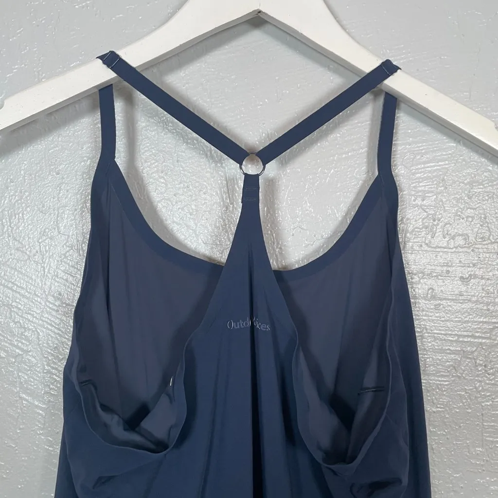 Outdoor Voices Women M Navy Blue The Exercise Dress Adjustable Lined Pockets - Image 7