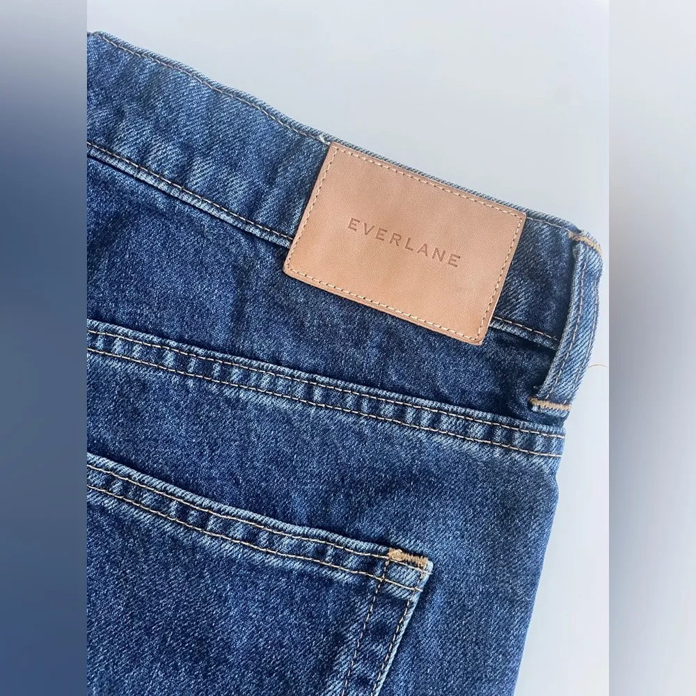 Everlane The Denim Shorts Size 29 Medium Wash High Rise 100% Cotton - Image 5