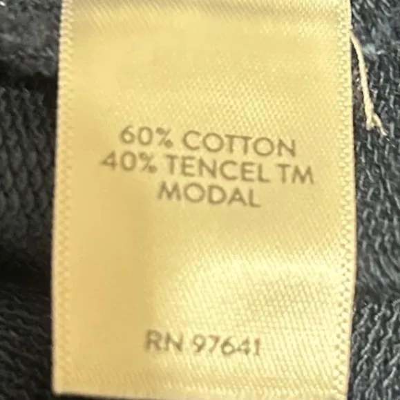 J Jill Women Fleece Hoodie XL Peach Purple Blue Ombre‎ Comfort Lounge Leisure - Image 4