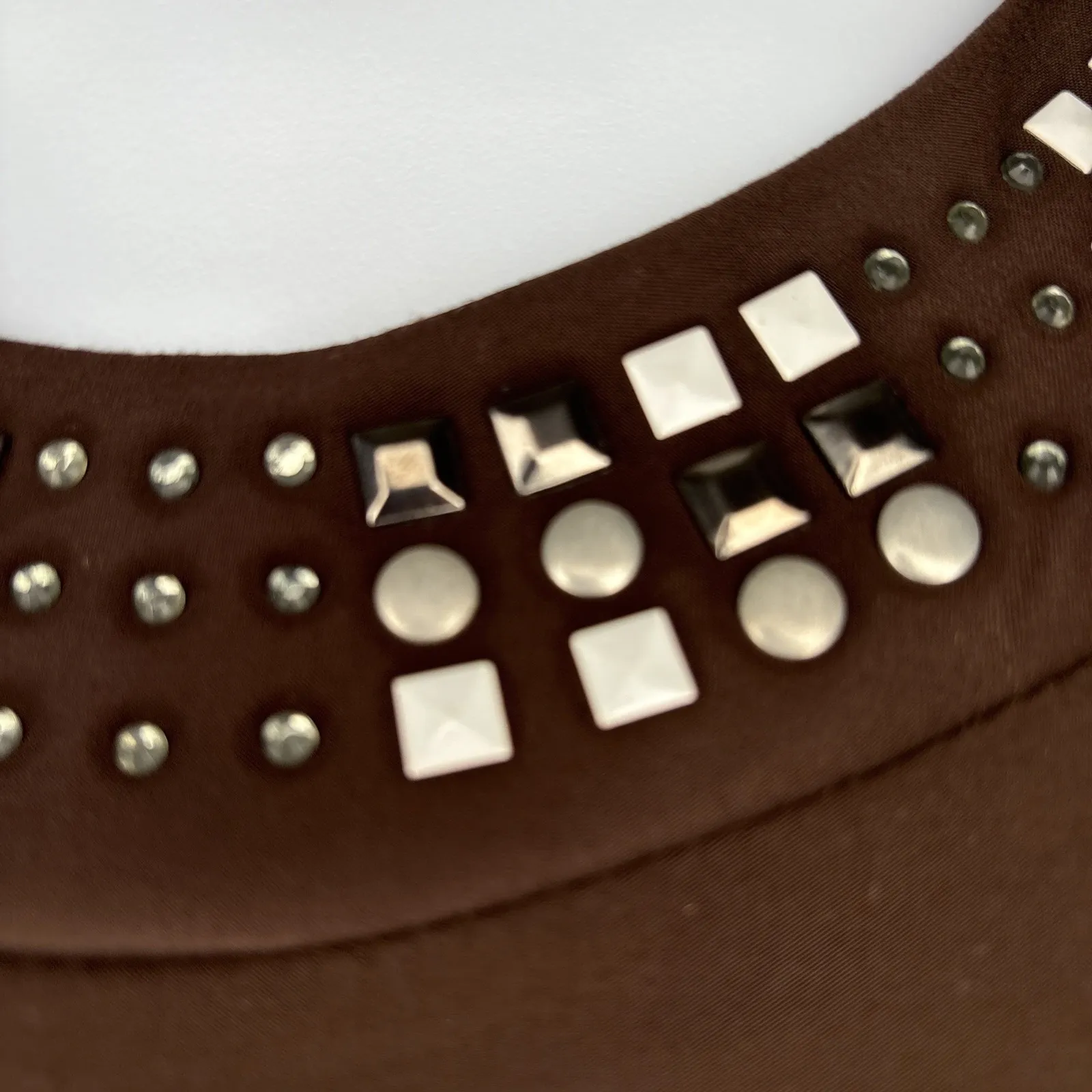 Essential Top Shirt‎ Sleeve 2XL Beaded Brown Size XXL - Image 6