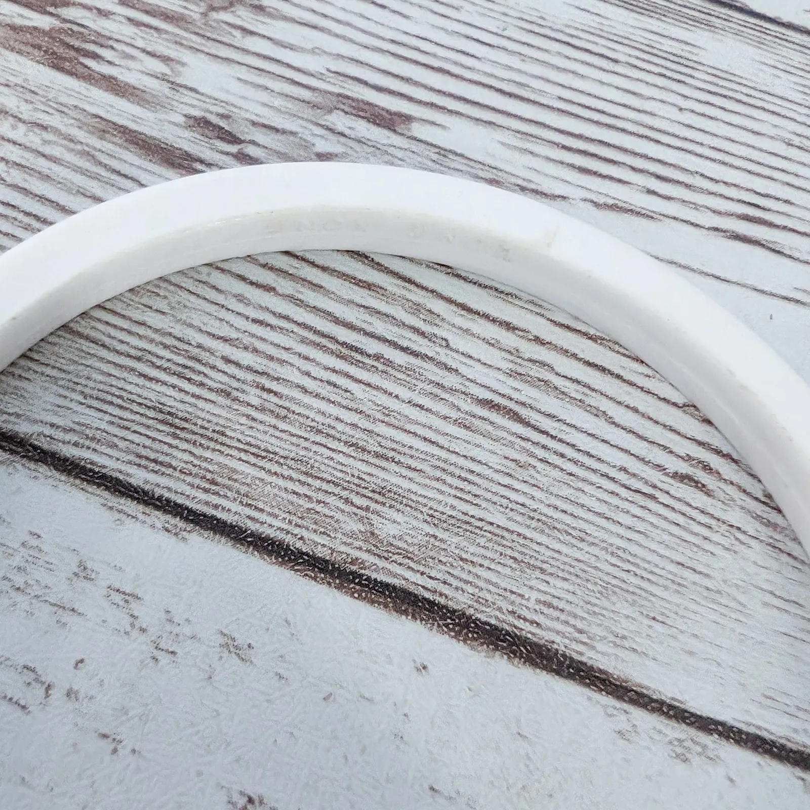 Vintage Bracelet Off White 7.75" - Image 7