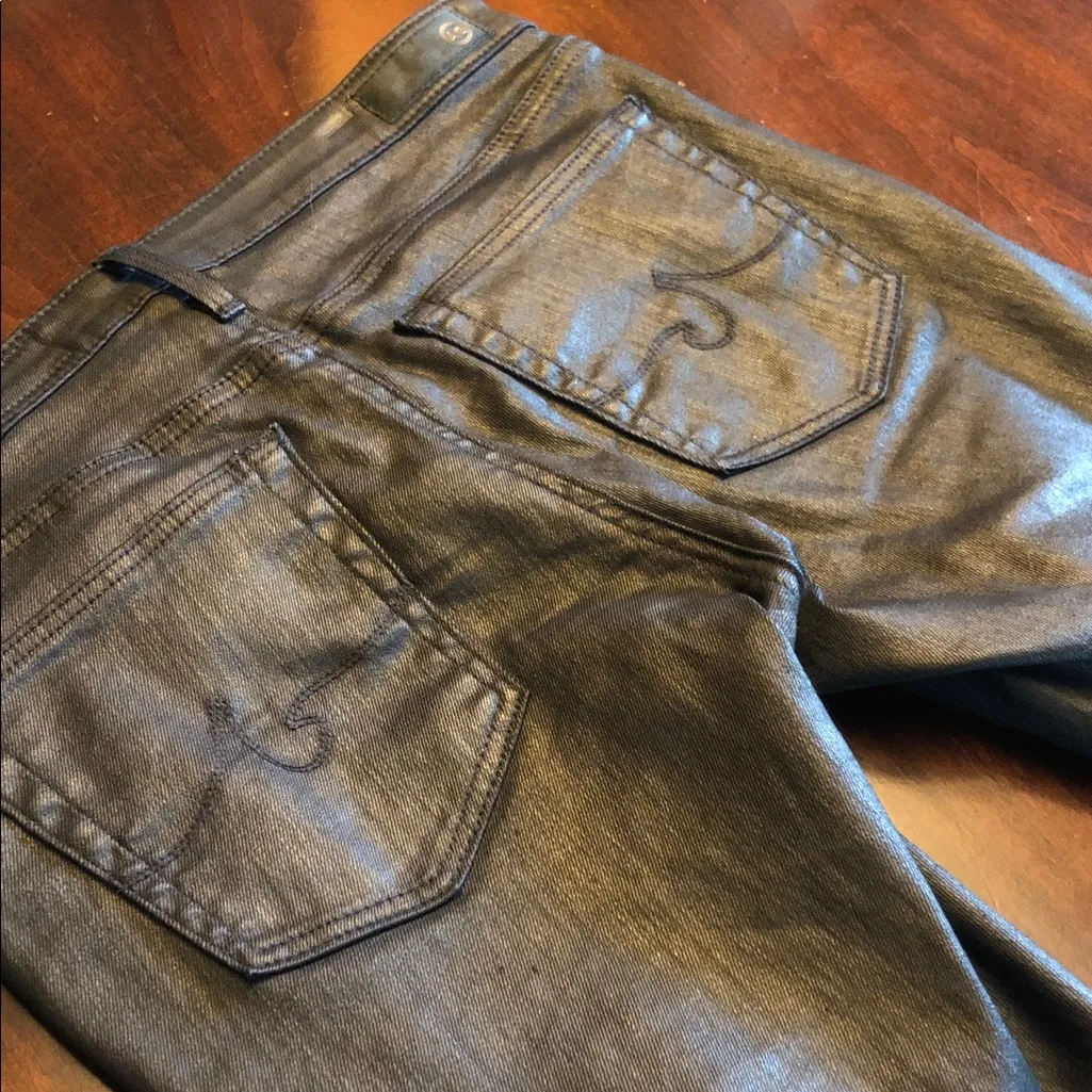 AG Adriano Goldschmied Women's Dark Jeans - Image 10